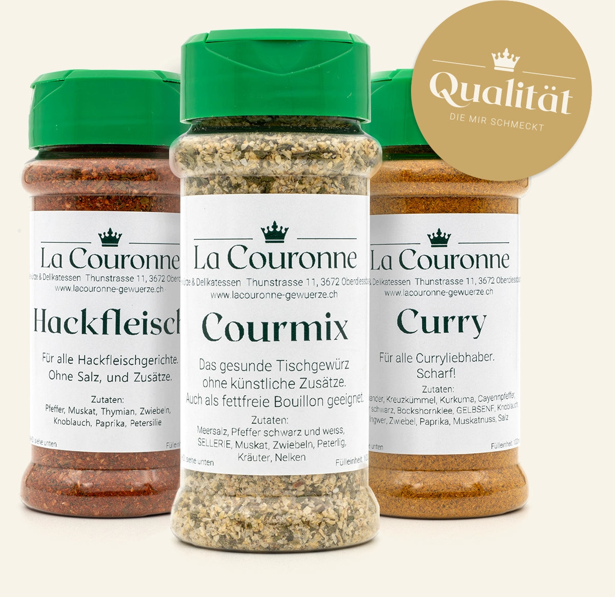 3 Gewürze von La Couronne